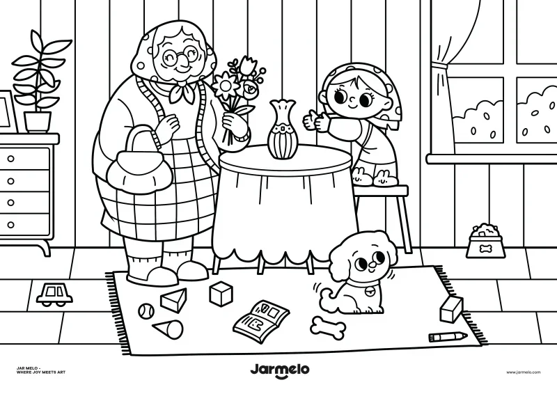 Multi-person family interaction