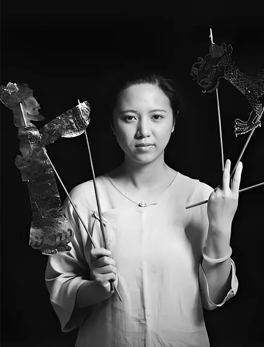 Portrait of collaborating artist Xu Luyan from China
